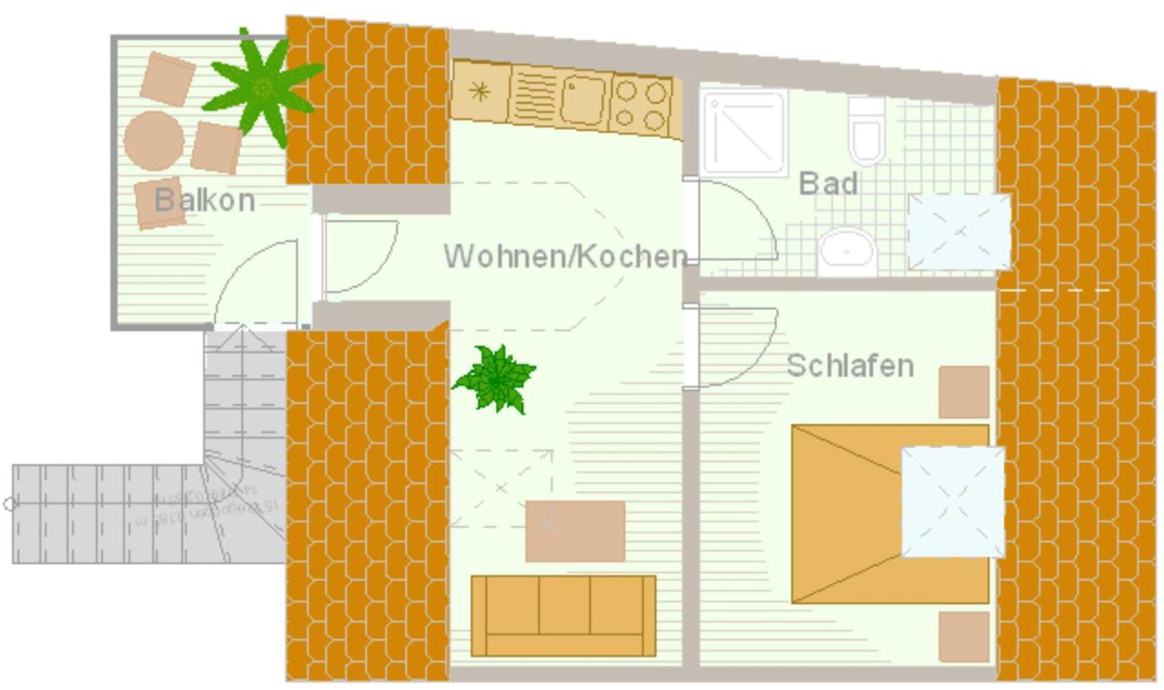 Ferienhaus Seekutter Mit Eigenem Seezugang Malchow  Szoba fotó