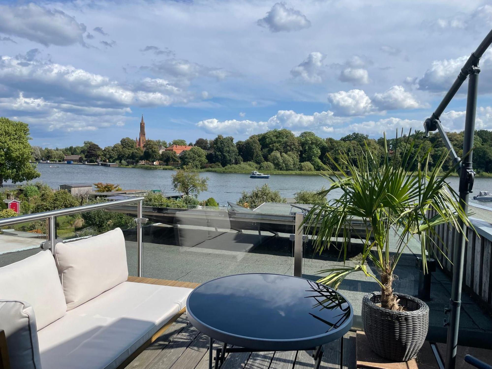 Ferienhaus Seekutter Mit Eigenem Seezugang Malchow  Kültér fotó